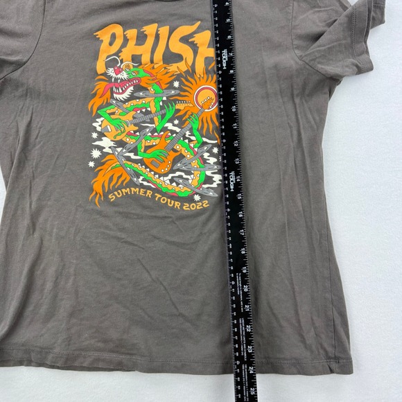 Phish Summer Tour 2022 Dragon Graphic T-Shirt Womens Size Large Concert Band Tee - Picture 6 of 6